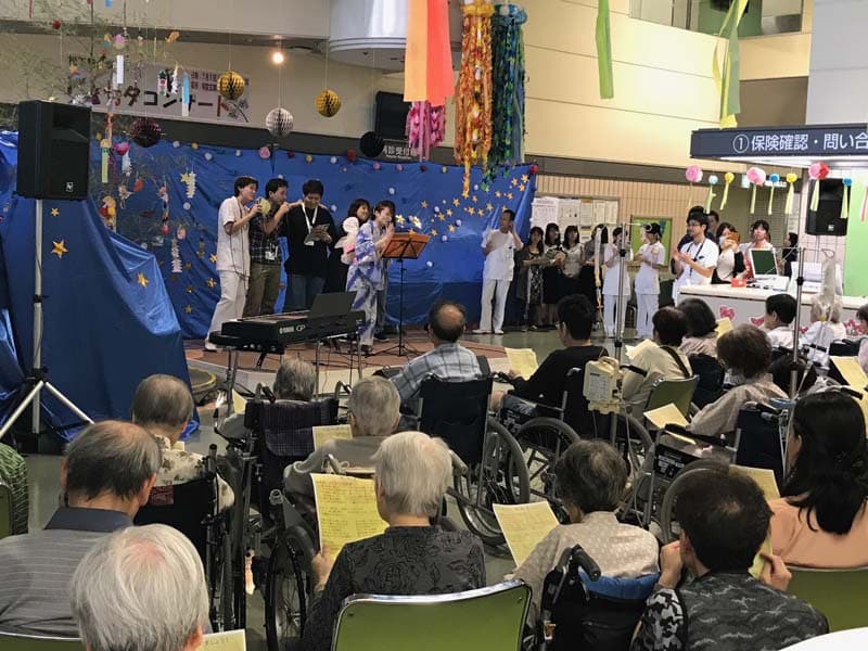 病院でコンサート