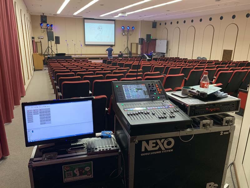 高校文化祭音響照明すべて