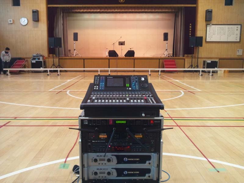 簡単システムで音響