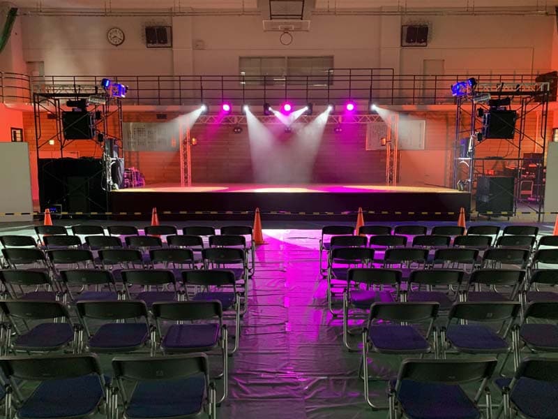 高校文化祭音響証明すべて