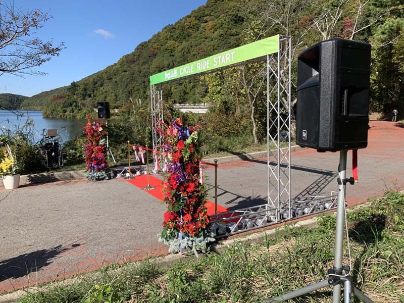 小さい音響セットでイベント