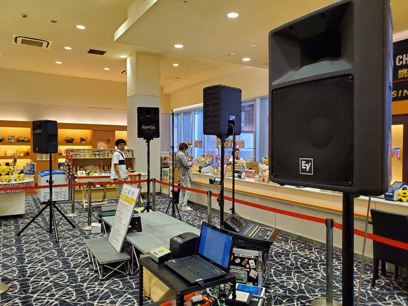 パチンコ店芸能人来店イベントの画像