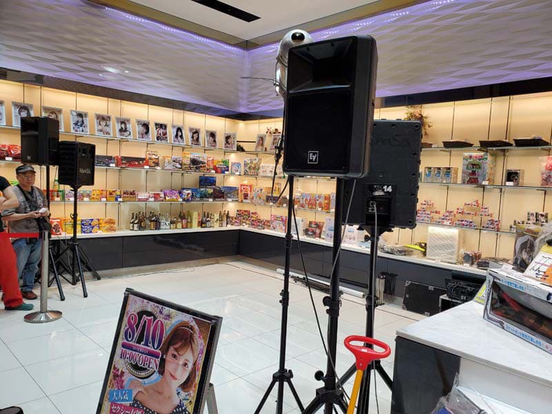 パチンコ店芸能人来店イベントの画像