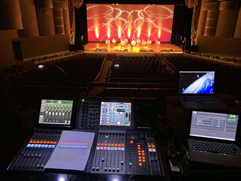 市民会館やホールでの設置した例の画像