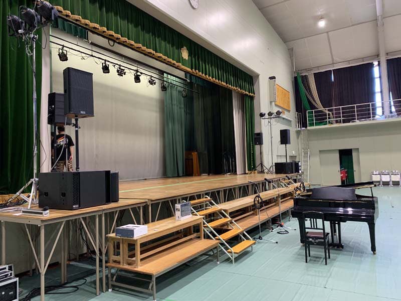 文化祭や運動会などの学校行事の画像