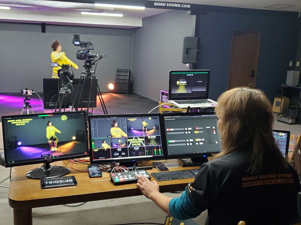 配信でダンスのレクチャー１の画像